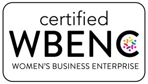 WBENC-Certified WBE seal.