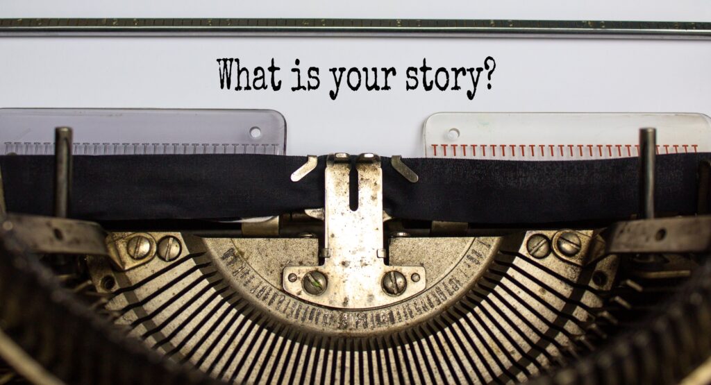 typewriter - what is your story?